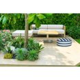 thumbnail image 3 of Boston Extérieur Cabana Stripe Gonflable Pouf Marine Bleu 22 X 22, 3 of 3