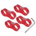 thumbnail image 1 of Unique Bargains 4pcs Hose Separator Clamp Fitting Adapter with Wrench for Car Aluminum Alloy, 1 of 7