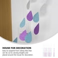 thumbnail image 3 of unbranded Colgante De Papel Con Para Con Brillo Y Colores Variados, 3 of 8