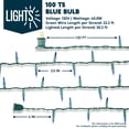 thumbnail image 4 of Luces de Cadena Joiedomi 100 Bombillas Azules 6.8 m 120 V, 4 of 7