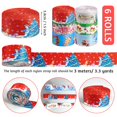 thumbnail image 2 of Correas Cargo Grosun 6 Rollos 3m Nylon con Diseño Navideño, 2 of 7