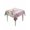 Pink, variant on Spring Easter Rectangle Tablecloth, Pink Tulip Flowers Bunny Floral Rustic Waterproof & StainResistant Tablecloth, Washable Oil-proof Table Cover for Dining/Party/Wedding/Camping/Buffet 52x70 In