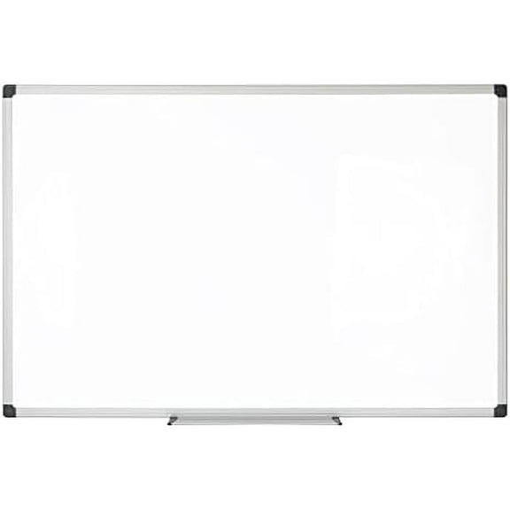 Realspaceâ„¢ Magnetic Dry-Erase Whiteboard, 24" x 36", Aluminum Frame with Silver Finish$$Office