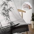 thumbnail image 6 of Chinese Ink Landscape Painting Bamboo Voile Tulle Sheer Curtains for Bedroom Living Room Kitchen r Chiffon Windows Curtain, 6 of 7