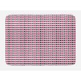 thumbnail image 1 of Watermelon Bath Mat, Doodle Summer Fruit Slices with Hearts, Plush Bathroom Decor Mat with Non Slip Backing, 29.5" X 17.5", Charcoal Grey Mint Green, by Ambesonne, 1 of 2