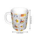 thumbnail image 2 of Yiaed Construction Equipments Worker Print Ceramics Coffee,Large Handle Design,Extra Large Tea and Coffee Cup for Office and Home Mugs, 2 of 6