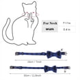 thumbnail image 4 of Mumup 1/2Pack Red Plaid Cat Collar with Bell and Bow, Breakaway Kitten Collar with Bells Bowtie Puppy Collars for XXS Xs Small Little Tiny Pet Dogs Boy Girl, for Christmas Hoilday Birthday Party, 4 of 6