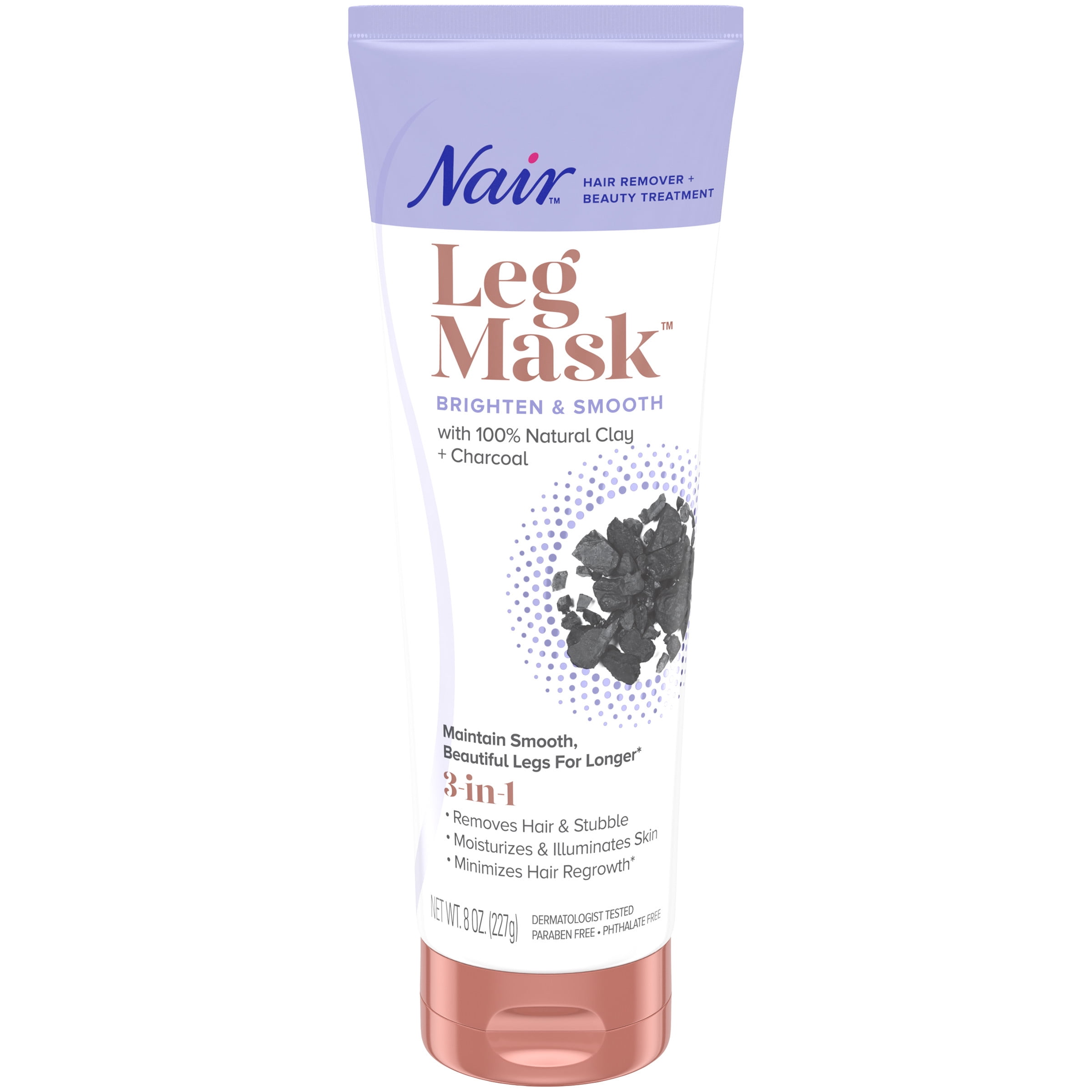 Nair Hair Remover Beauty Treatment Charcoal Clay Leg Mask  -  