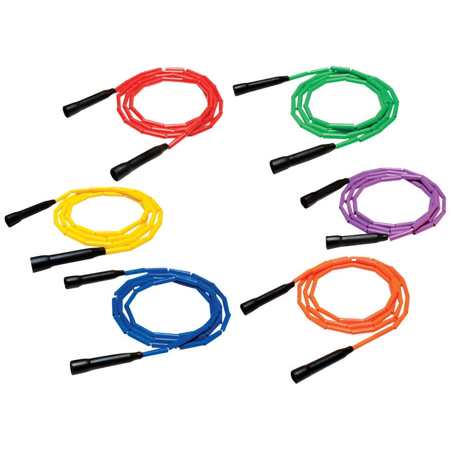 Sportime Gradestuff Link Jump Ropes, 9 Feet, Set of 6