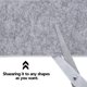 thumbnail image 2 of Almohadilla de Fieltro Autoadhesiva Zhivalor Fieltro Autoadhesivo para Muebles 2 Rollos Corte Gratuito de Cualquier Tamaño o Forma, 2 of 4