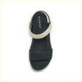 thumbnail image 6 of Gubotare Womens Orthopedic Walking Sandals Sport Outdoor Hiking Water Sandles Thick Athletic Cushion Adjustable Strap Sandals with Comfortable Arch Support (Black,Size 8), 6 of 9