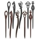 thumbnail image 1 of 10 piezas de madera para el pelo, horquillas para moño, horquillas para moño, soporte para el pelo, tocado Hanfu, 1 of 7