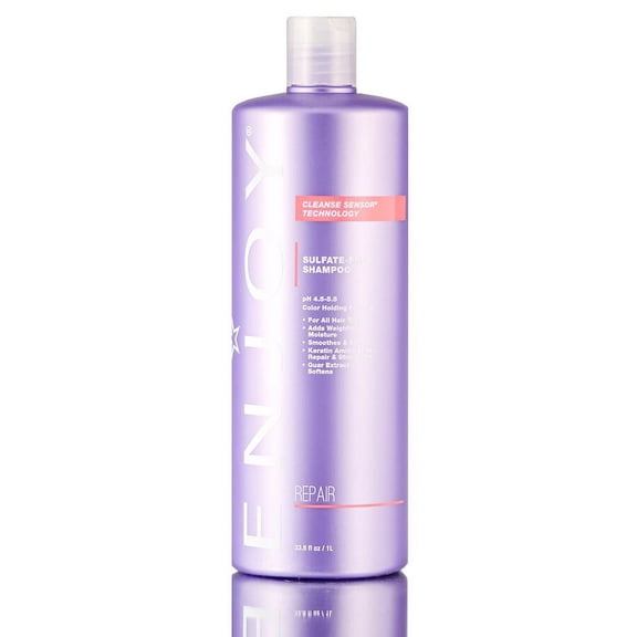 Sulfate-Free Shampoo With Cleanse Sensor - Enjoy - 33.80oz