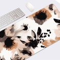 thumbnail image 6 of Brown Boho Tribal Flower Mouse Pad Large Gaming Mouse Pad Tie Dye Floral Pink Non-Slip Desk Pad Keyboard and Mouse Desk Mat for Gamer, Office & Home, 31.5 x 15.7 in, 6 of 6