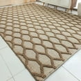 thumbnail image 3 of Ramsha Handmade Natural & Grey Color Home Decor Jute Woven Rug - SR 023, 3 of 5