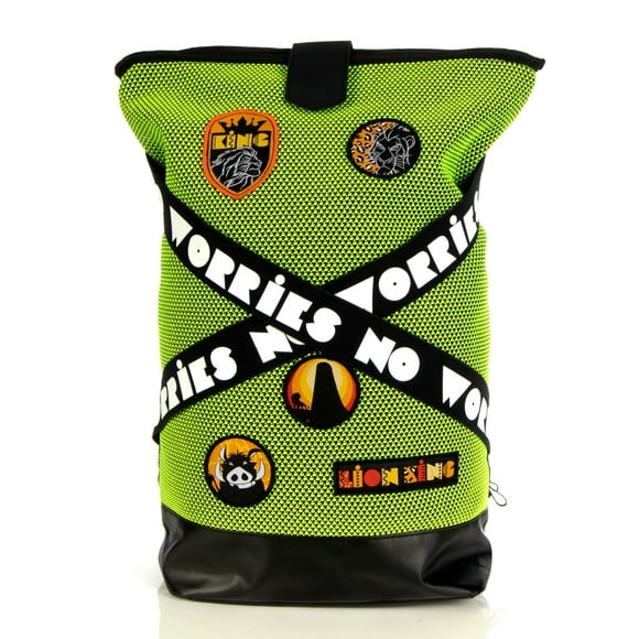 Mochila Disney STYLPATH Color Verde Diseño Hakuna Matata