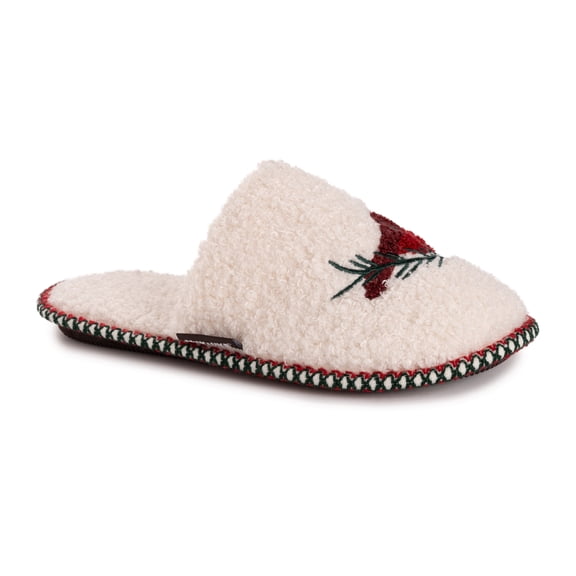 MUK LUKS Women's Novelty Shearling Scuff