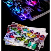 Toner Depot 20 Pcs LED Flashing 3D Butterfly Home Decor Night Lights