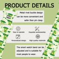 thumbnail image 3 of Frog Watch Band Compatible Con Apple Watch 38 Mm, 40 Mm, 41 Mm, 42 Mm, 44 Mm, 45 Mm, 49 Mm, Correa De Silicona De Repuesto Para Apple Watch Se Ultra Iwatch Series 10/9/8/7/6/5/4/3/2/1, Regalos Para Mu, 3 of 5