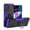 Purple, variant on SaniMore for Motorola Moto G Stylus 5G 6.8" 2022 Case, [360°Rotating Kickstand] [Magnetic Car Mount]Shockproof Anti-drop Tri-layer Matte Hybird Rugged Heavy Duty Protective Shell, Rose