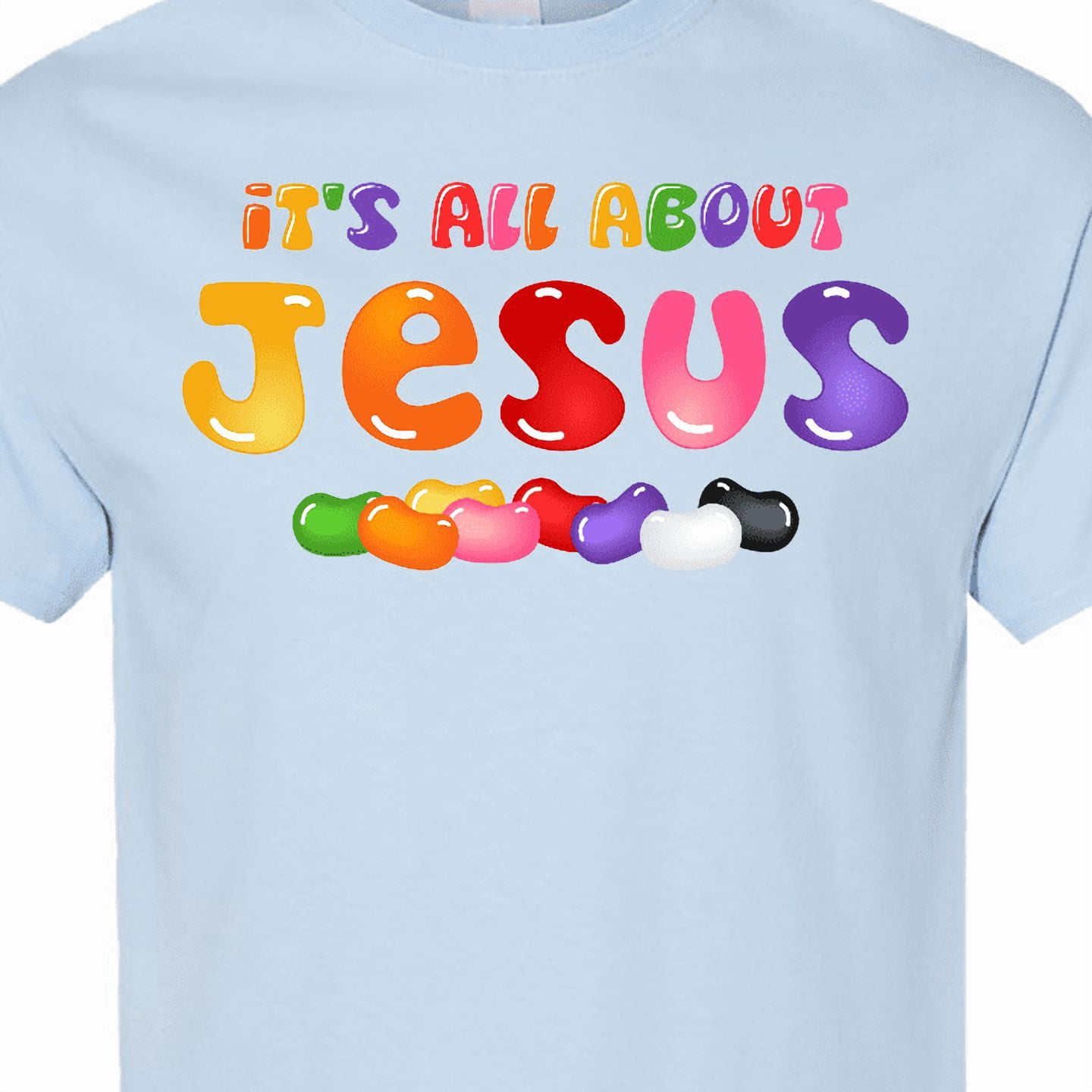 Inktastic Jelly Bean Jesus T-Shirt
