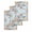 Blue, variant on Happy Easter Kitchen Dish Towels for Drying Dishes Set of 3, Spring Grey Bunny Colorful Eggs Flower Brown Waffle Weave Microfiber Hand Tea Bathroom Towels Quick Dry & Absorbent Towel 15.7x23.6