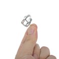 thumbnail image 4 of Unique Bargains 1 Pc Ponytail Buckle Hair Clip Irregular Shape Hair Ponytail Cuff for Women Silver Tone, 4 of 5