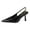 Black, variant on Wensltd Women's Pointed Toe Heels Slingback Shallow Mouth Slip On Work Party Dress Black Pumps