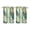 Jungle, variant on Hawaiian Floral & Tropical Leaf 2-Piece Kitchen Curtains 27.5x36 Inch Colorful Exotic Design Panels