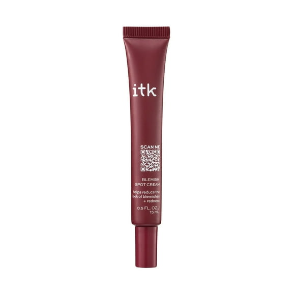 ITK Skincare Tratamiento de manchas de acné con ácido salicílico para cara, espalda y cuerpo - Alivio rápido del acné activo - Crema para espinillas para pieles propensas al acné - Elimina imperfeccio