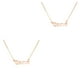thumbnail image 2 of Collar del zodiaco Sonducket con colgante delicado en oro rosa, 2 of 6