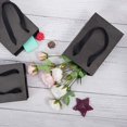 thumbnail image 5 of 10pcs Small Kraft Paper Bags Black Gift Bags Kraft Bags Shopping Bags with Handles Paper Shopping Bags Craft Bags Merchandise Bags Wedding Party Bag(5x2.7x7.5 inches) DIY, 5 of 9