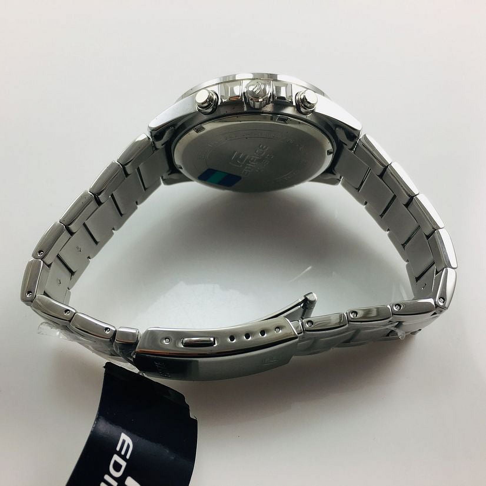  Casio Men's EFV-540D-1A2VUDF Edifice Analog Display Quartz  Silver Watch : Clothing, Shoes & Jewelry