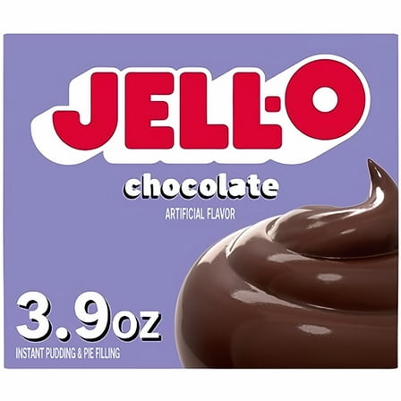 Jell-O Instant Pudding & Pie Filling Chocolate 3.9 oz (Pack of 16)