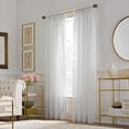 thumbnail image 1 of Valeron Belvedere Sheer1 Rod Pocket Panel 95" White, 1 of 3