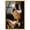 Gold Frame, variant on Beautiful Abstraction Framed High-Gloss Acrylic Glass Wall Art Brown Earthy Abstract by Art Remedy, Black Frame, 10 x 15