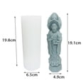 thumbnail image 7 of Buddha Statue Silic Ornament Resin Casting DIY Epoxy Sculpture for Jewelry, 7 of 7