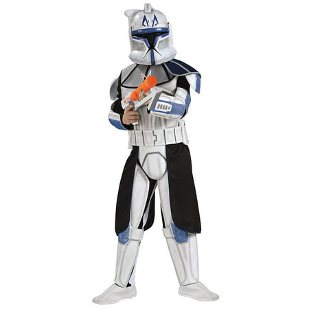 Star Wars Clone Wars Clone Trooper Child's Deluxe Captain Rex Costume, Medium, Star Wars Clone Wars Clone Trooper Child's Deluxe Captain Rex Costume, Medium By Rubie's