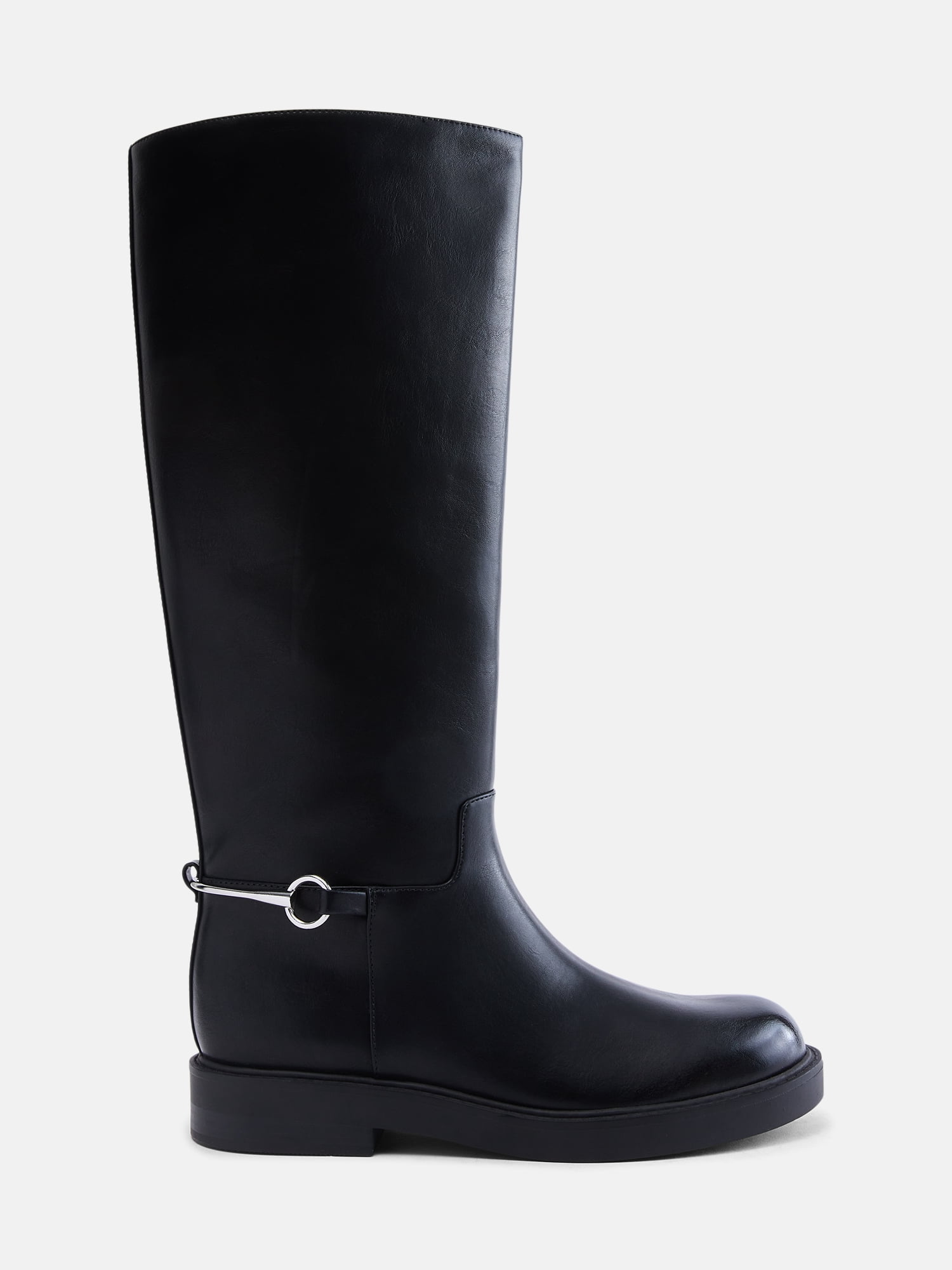 Scenario Women's Tall Faux Leather Riding Boots