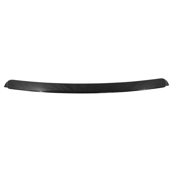 Ikon Motorsports Compatible with 1999-2005 BMW E46 3-Series Sedan 4Dr Roof Spoiler Painted #668 Jet Black ABS AC Style Roof Window Spoiler Lip Deflector