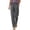 *Gray, variant on ClodeEU Women's Elastic Drawstring Waist Pant,Casual Loose Tapered Pants with Pockets Blue,Women's Plus S