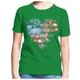 thumbnail image 4 of TSADFHJI Girls Tops Size 14-16 Long Sleeve Fall Girls Tees Loose Fit Summer Toddler Boys Girls Independence Day Short Sleeve Prints T Shirt Tops Clothes 8-9 Years, 4 of 4