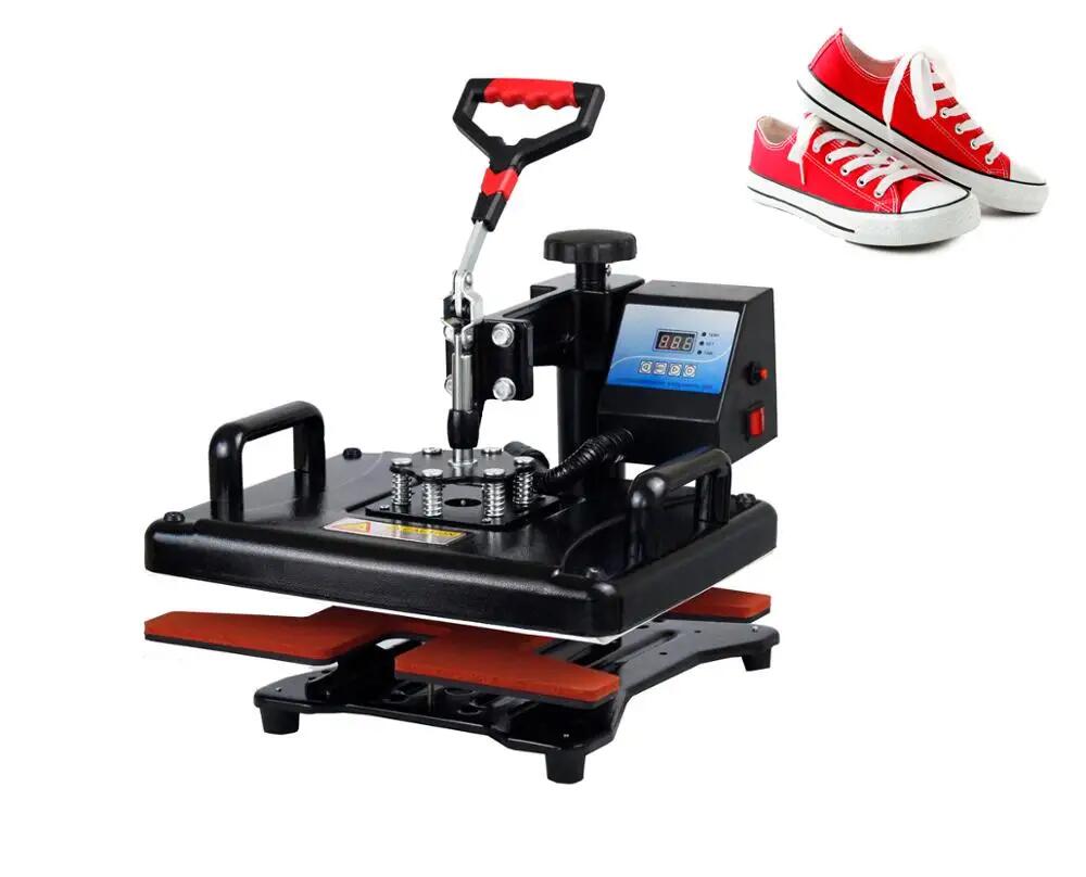 SHUOHAO Brand 15 in 1 Combo Muntifunctional Sublimation Heat Press Machine for T-shirts/Mug/Capall/bottle/pen/shoes