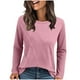 thumbnail image 3 of Conjuntos de trabajo para mujer,Camiseta de manga larga a rayas para mujer, corte holgado e informal, mezcla de poliéster, talla XXL, sopatenor, 3 of 9