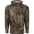 thumbnail image 4 of Drake Waterfowl Men's MST Breath 1/4-Zip Camo Hoodie Jacket, 4 of 4