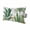 Green, White, Gray, variant on Tropical Palm Trees Outdoor Pillows for Chaise Lounge Chair Waterproof Lumbar Pillows with Insert&Adjustable Strap Beach Headrest Pillow Green Botanical Summer Flowers Plaid Pool Pillow 11"x16"
