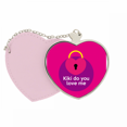 thumbnail image 1 of Ingles - emocionales letras muestran amor Bolsa de viaje Mirror maquillaje corazón rosa, 1 of 4