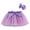 Purple, variant on WOYY Little Girls Party Ballet Dance Skirt Sequins Glitter Tulle Tutu Skirt, Sizes 2-11
