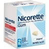 Nicorette 2mg Original Gum 200 Count .