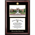 thumbnail image 2 of Campus Images NH998GED-108 10 x 8 in. University of New Hampshire Gold Embossed Diploma Frame - Satin Mahogany, 2 of 7